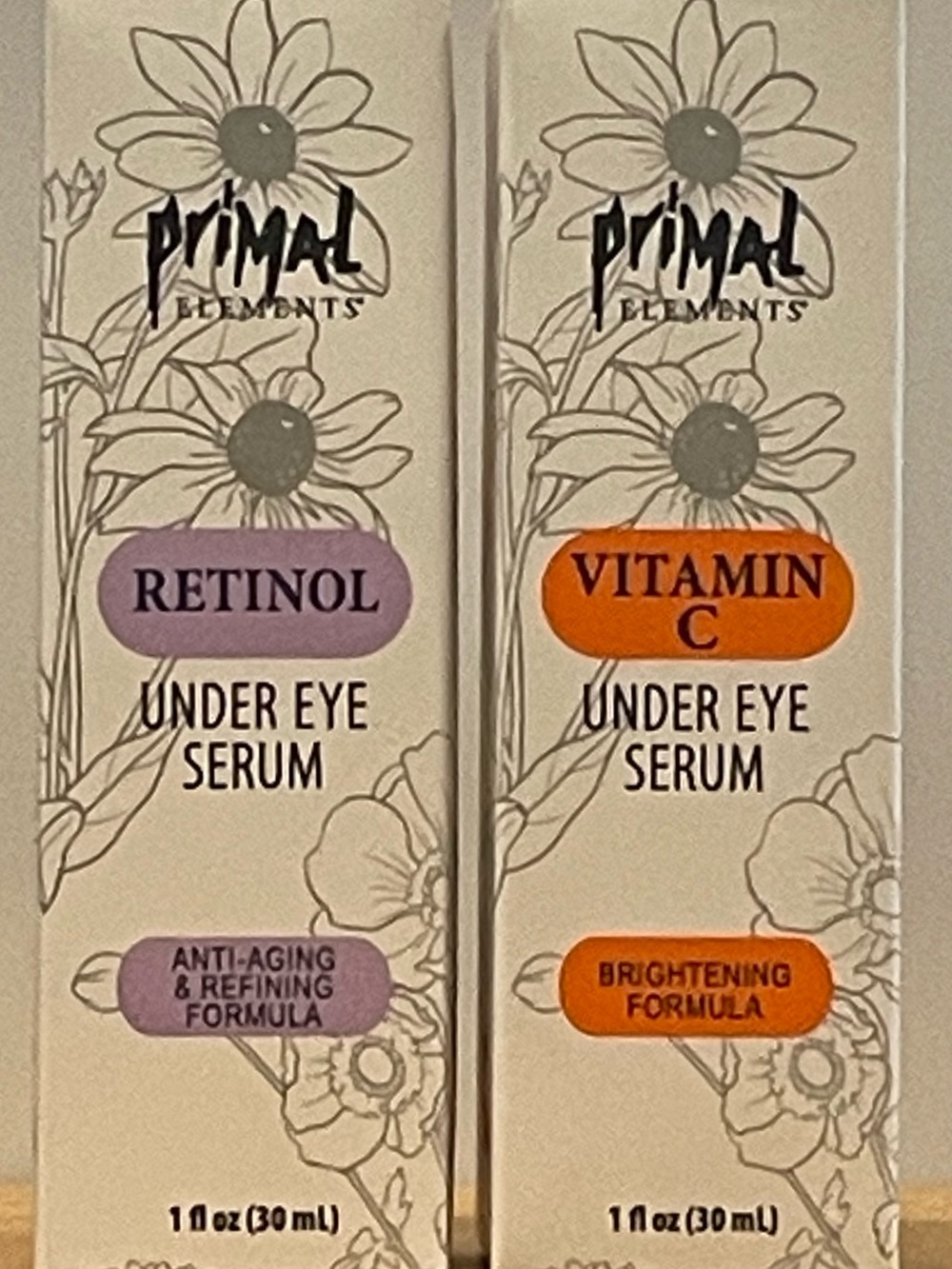 primal Elements Under Eye Serum Duo - 1 fl oz